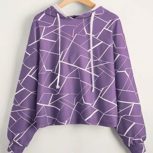 SHEIN - M - PURPLE HOODIE - NEW